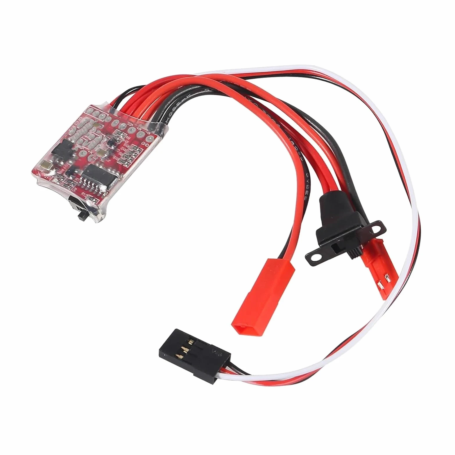 Per Mini Spazzolato ESC Regolatore Velocità Del Motore 2KHz Avanti Retromarcia Freno RC 2S Auto Modificata Sostituzione Off Road Veicoli Camion ESC RC