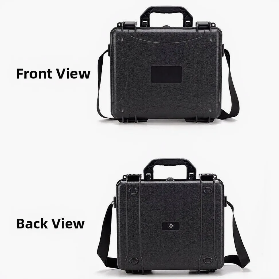 Custodia Transporto 33x28x12cm Robusta Custodia Transporto 33x28x12cm | Guscio PP, interno cotone perlato, impermeabile, anti- per polvere, protezione totale urti(Strapless)