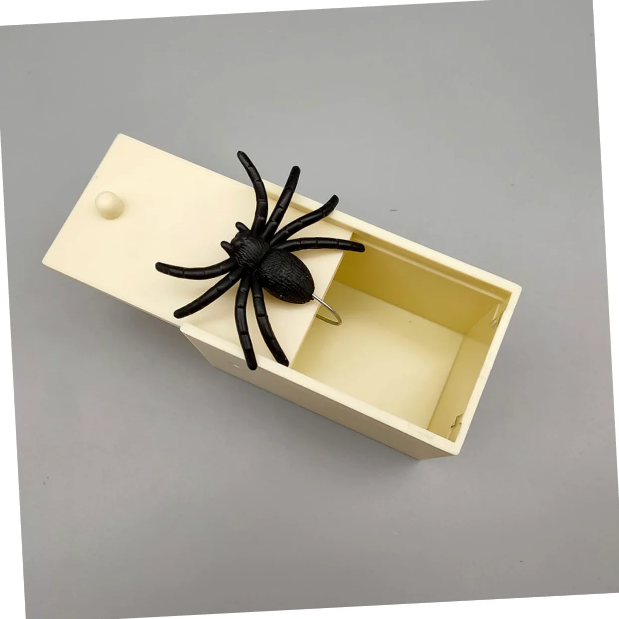 WOONEKY Spaventi per Feste di Halloween: 1 Set di 6 Giocattoli Scherzosi A Forma di Ragno Simulato per Decorazioni Spaventose