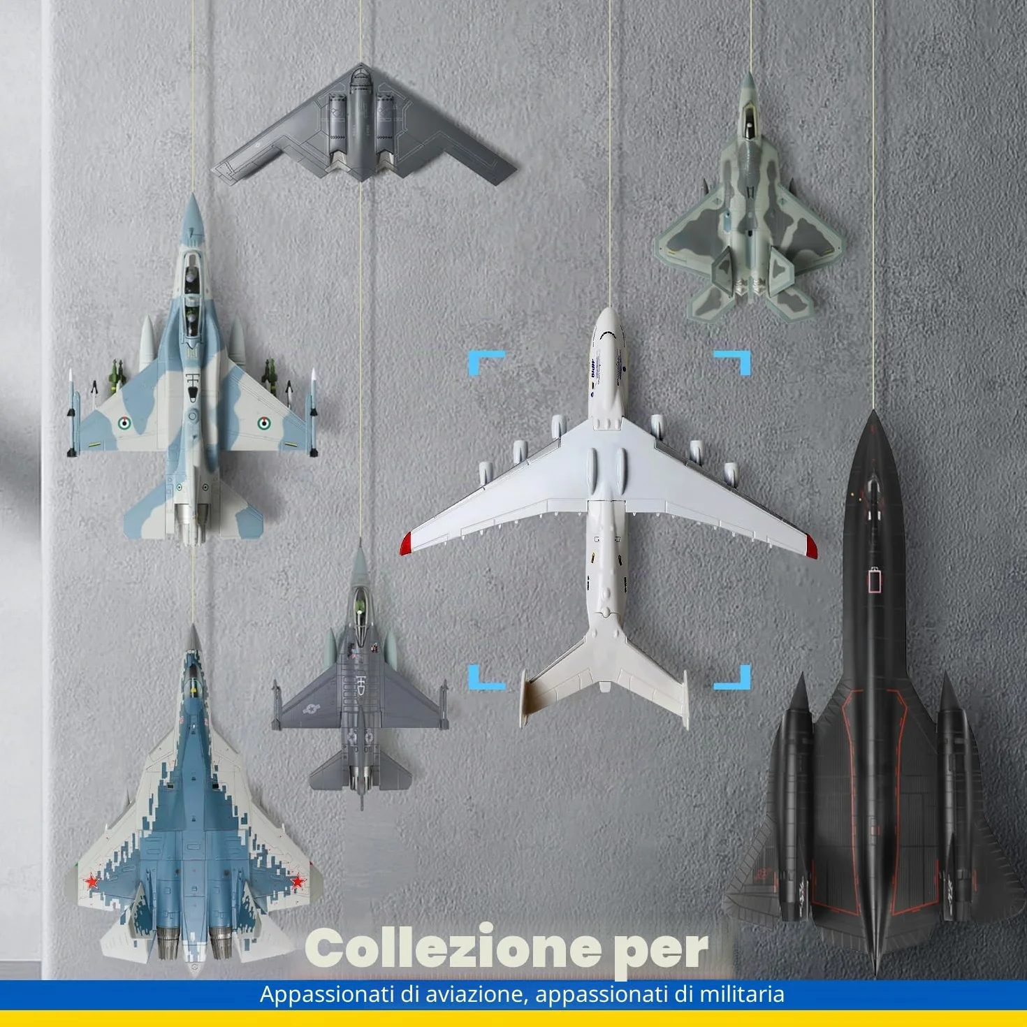 Antonov An-225 Mriya 1/400 modello in metallo pressofuso aereo da trasporto strategico