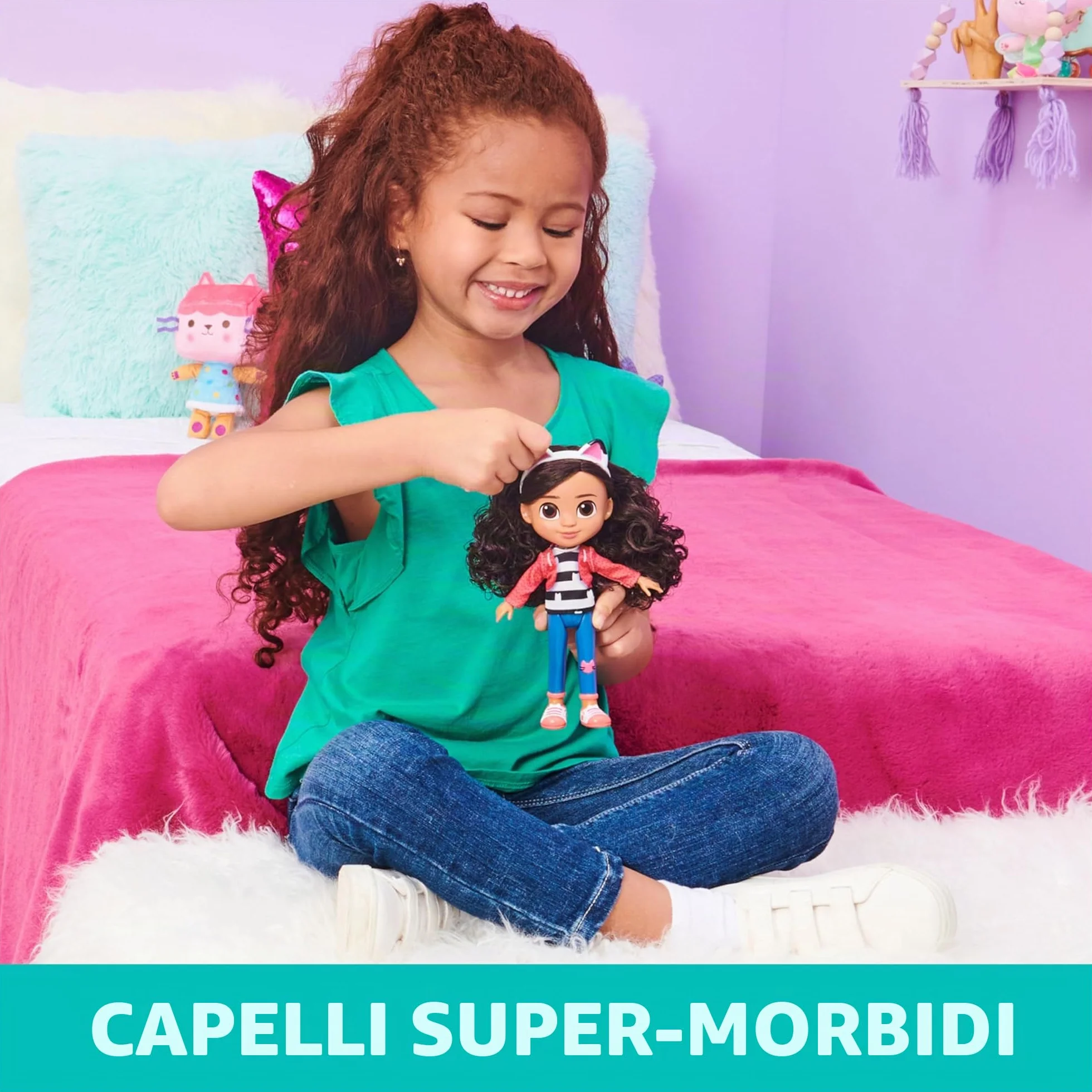 Gabby's Dollhouse, La bambola di Gabby, personaggio di Gabby, giochi per bambini dai 3 anni in su