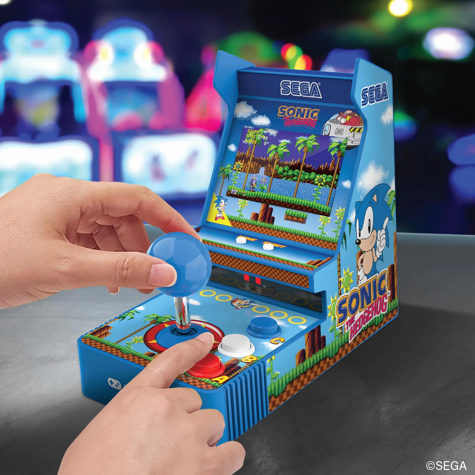 My Arcade - DGUNL-7157 Sonic The Hedghog Joystick Player portatile Retro Arcade