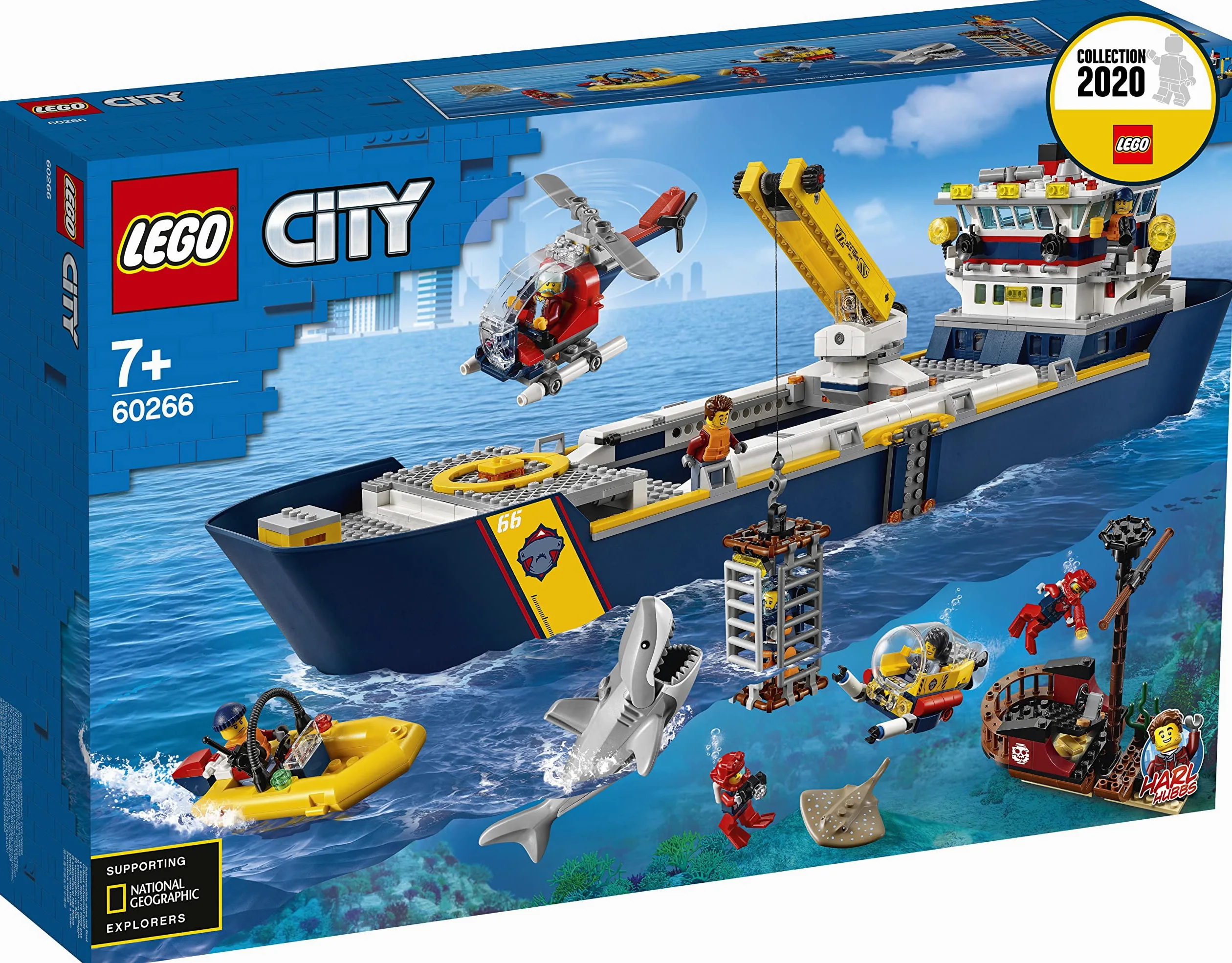 LEGO 60266 City Oceans Nave da esplorazione oceanica