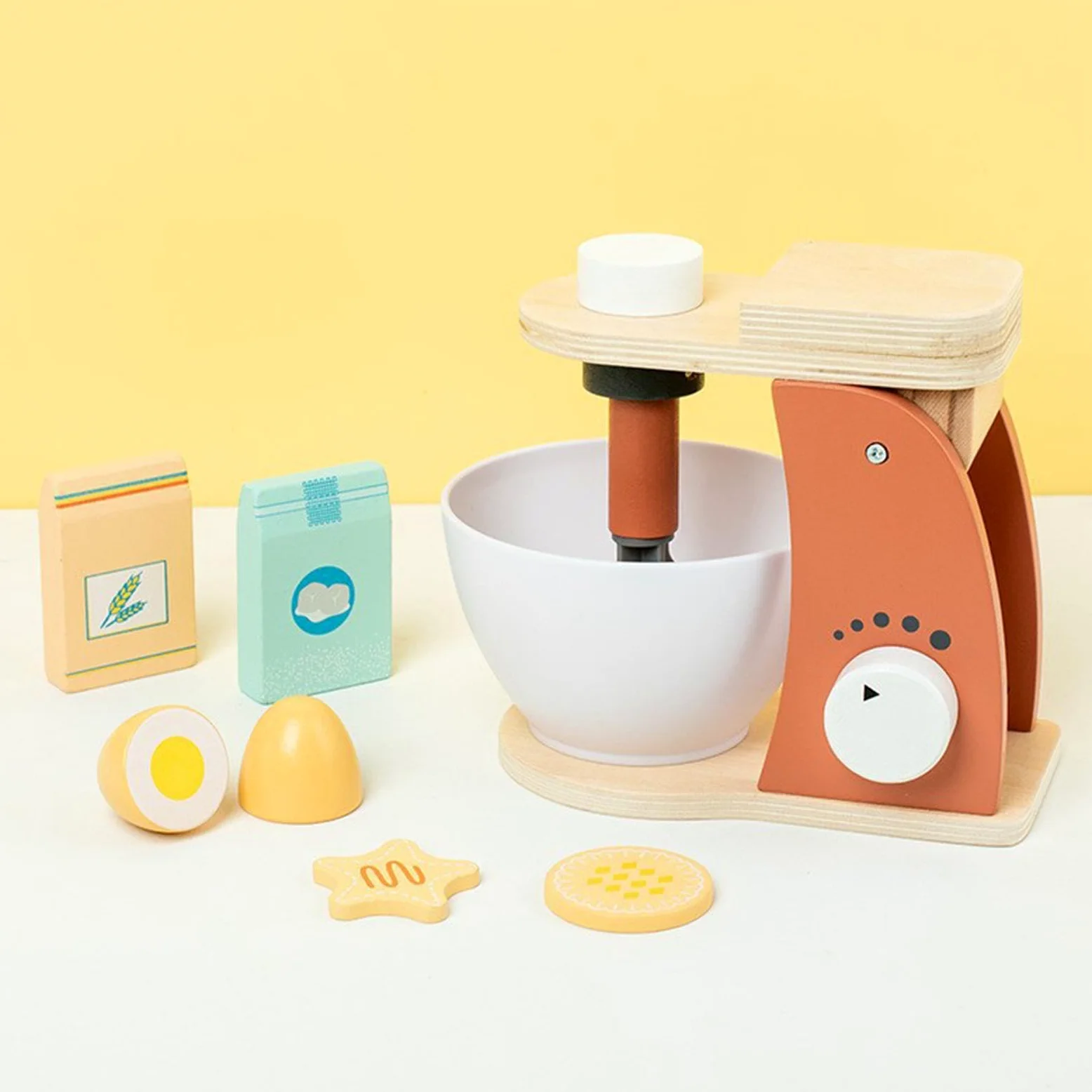 Giocattoli di Simulazione di Piccoli Elettrodomestici, Accessori da Cucina Giocattolo, Set di Giochi Educativi per La Casa delle Bambole, Miscelatore