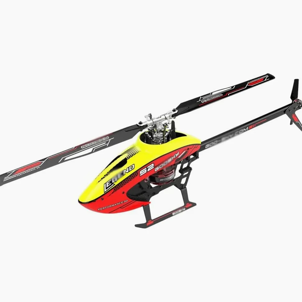 GuyAna Elicottero RC per Adulti Doppi Motori brushless Direct-Drive 6CH Elicotteri RC Regolatore di Volo Regolabile, Motore Digitale con Denti Interamente in Metallo Aereo telecomandato 3