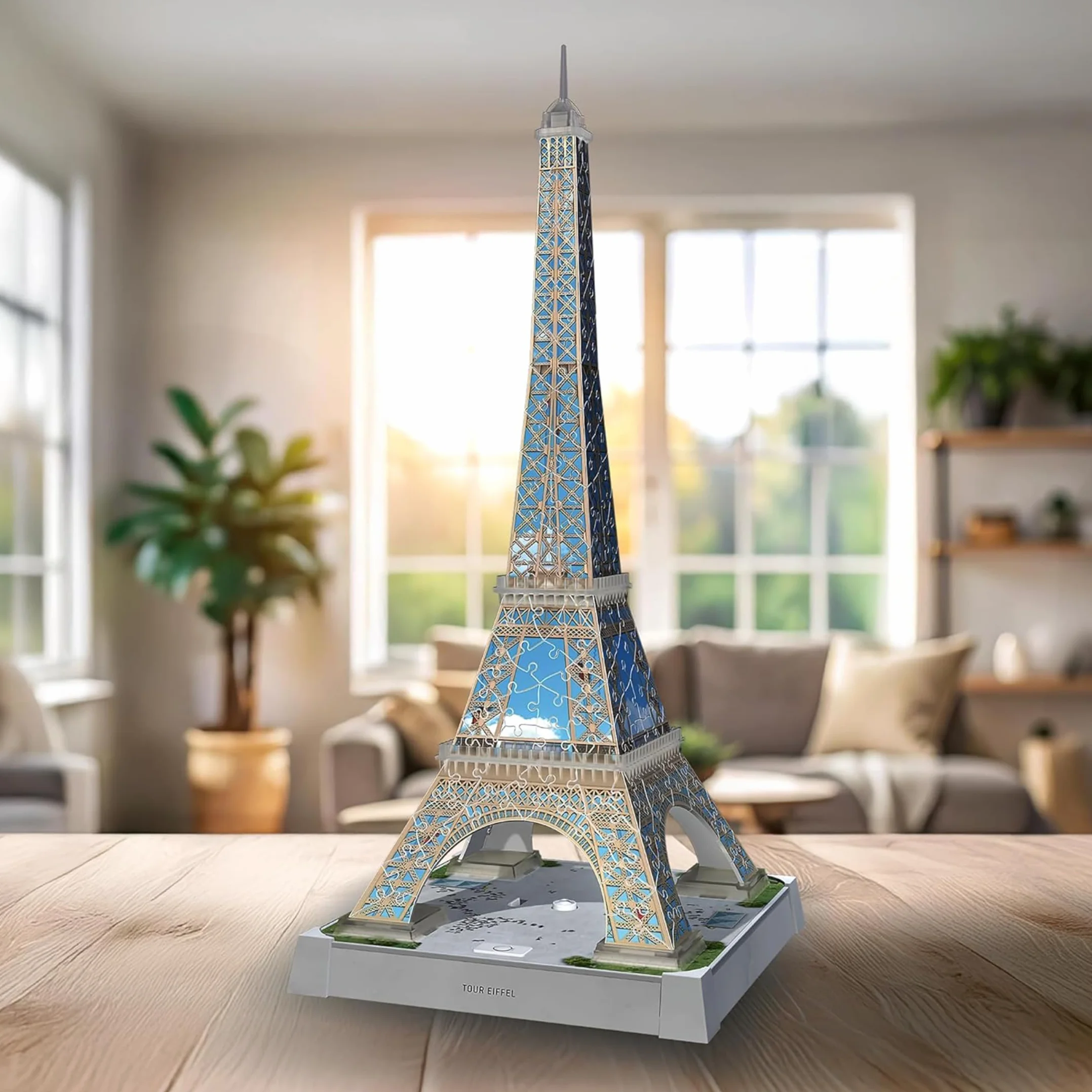 Ravensburger - Puzzle 3d Iconics Torre Eiffel LED | Puzzle 3d Bambini 8 Anni | Modellismo Da Costruire Adulti Di 216 Pezzi | Regalo Adulti E Bambino 8 Anni E Più | Idee Regalo