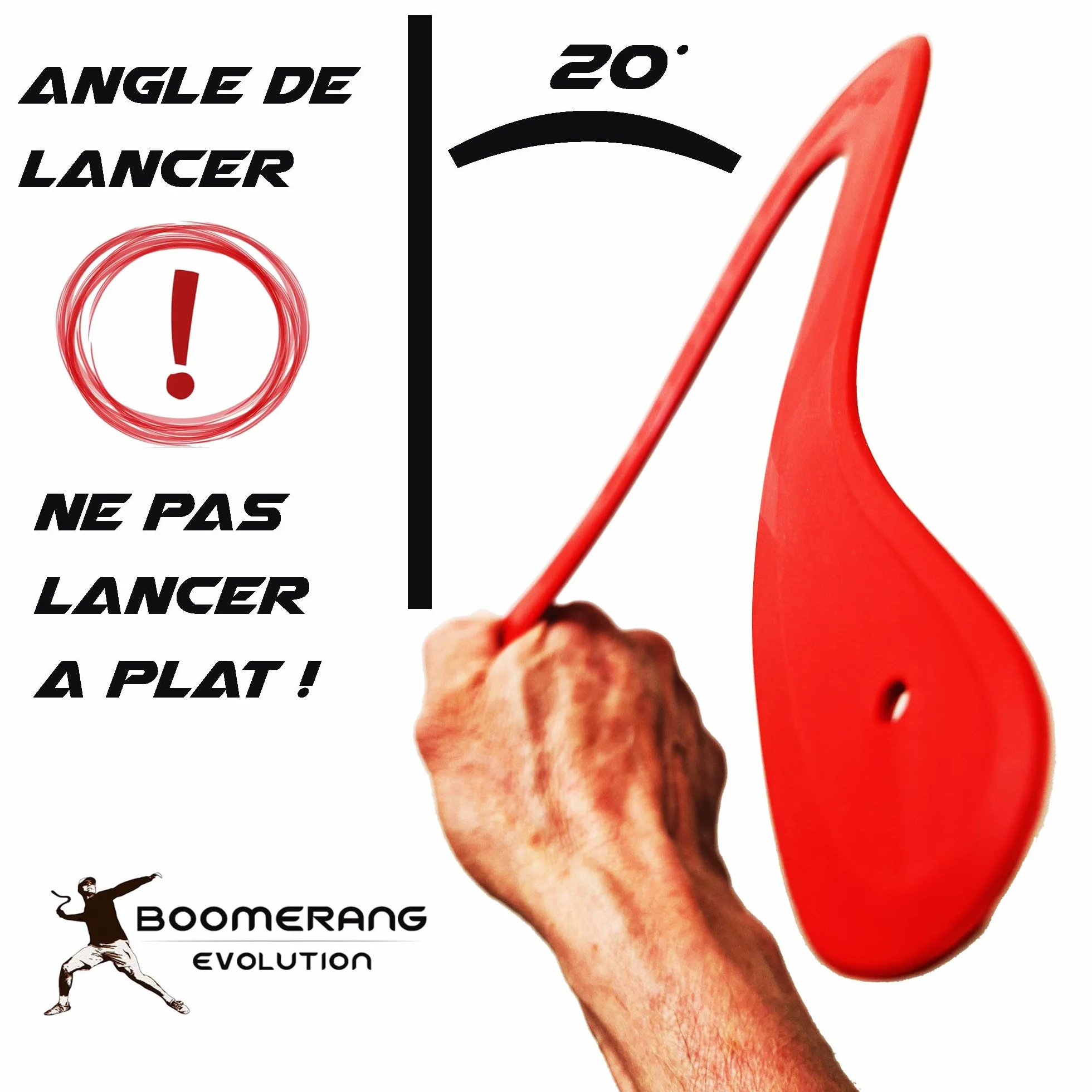 Boomerang Manu (Rosso)
