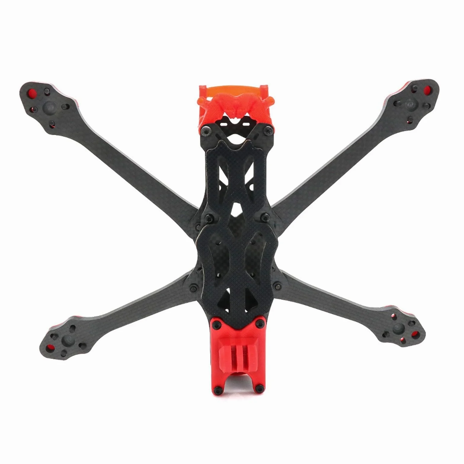 Kit telaio drone, braccio 5.5mm, passo 240mm | Kit telaio drone racing, fibra di carbonio, piastra sup. 2.0mm, inf. 2.5mm(With Print)