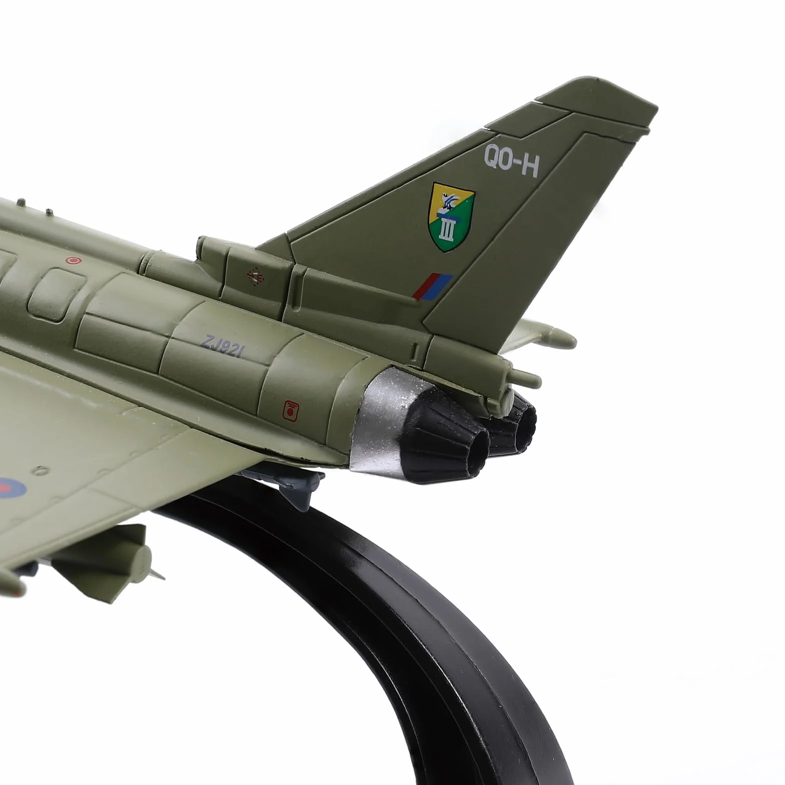 NUOTIE EF2000 Typhoon 1/100 Kit Modello di Caccia in Metallo Pressofuso Eurofighter Kuwait Air Force