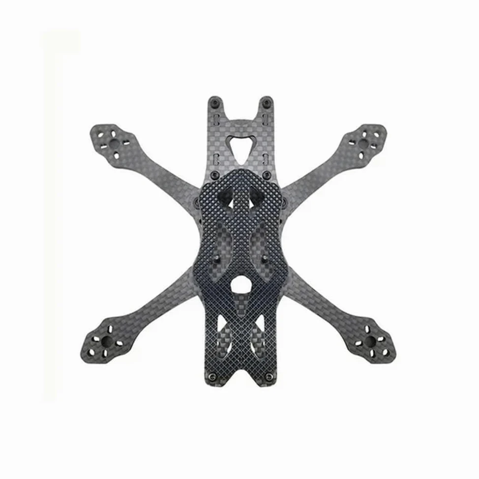 Kit telaio in fibra di carbonio da 3 pollici 150 mm con bracci spessi 4 mm compatibile con quadricotteri FPV Freestyle RC Racing(Only Frame)
