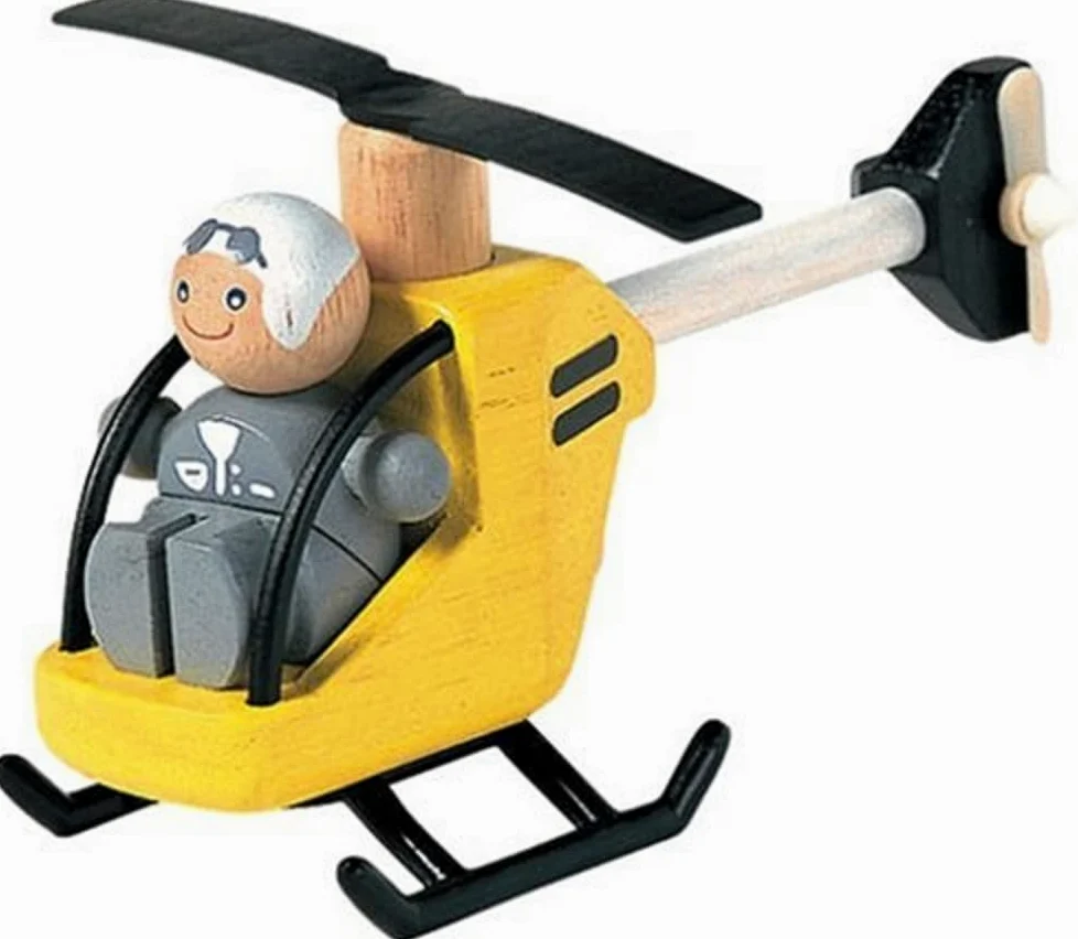 Plan Toys Elicottero con pilota