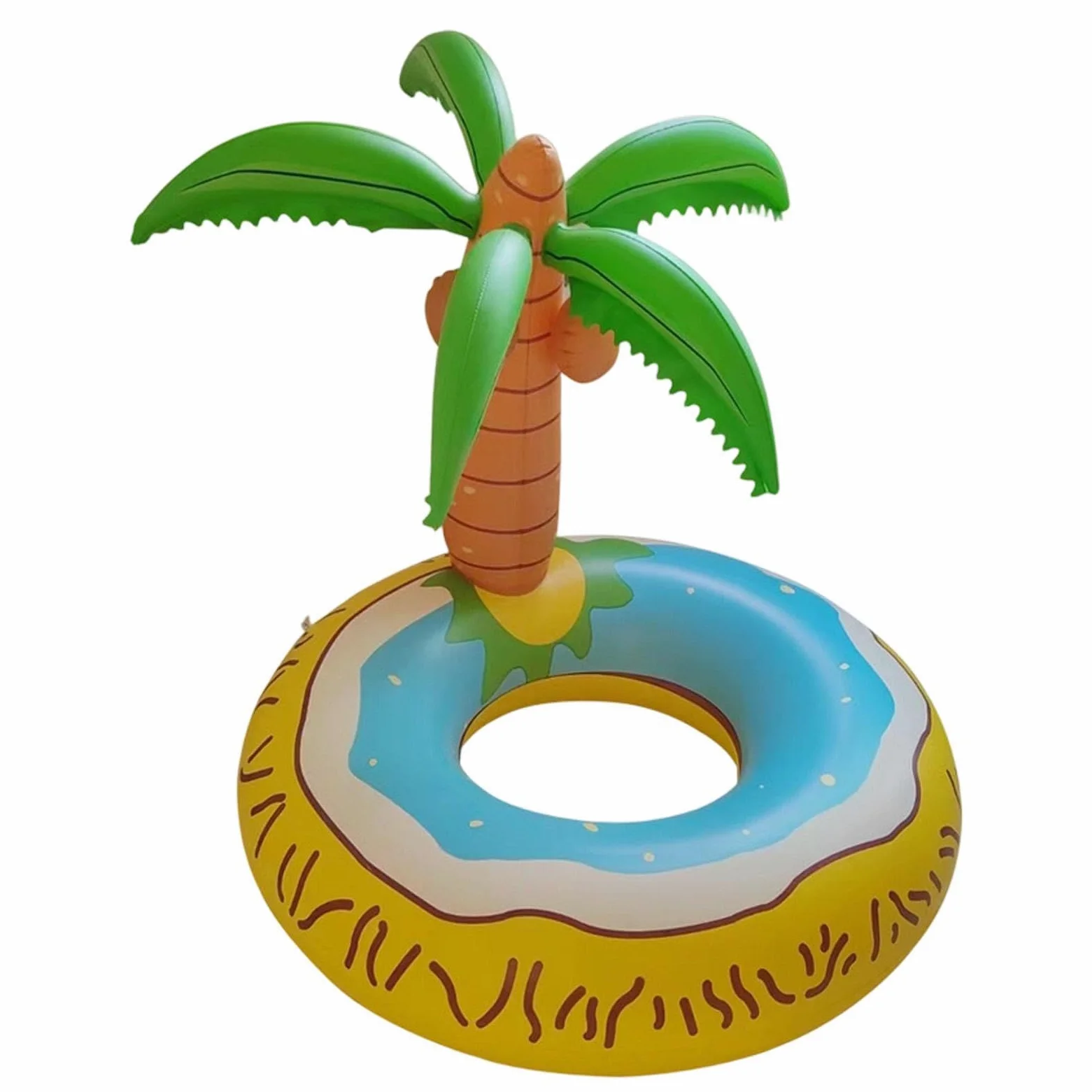 Gonfiabili Divertenti Da Piscina Enorme Ciambella Gonfiabile Galleggiante | Galleggianti Da Piscina Per Nuoto Lago Spiaggia Fiume Abbronzatura Acqua Sole