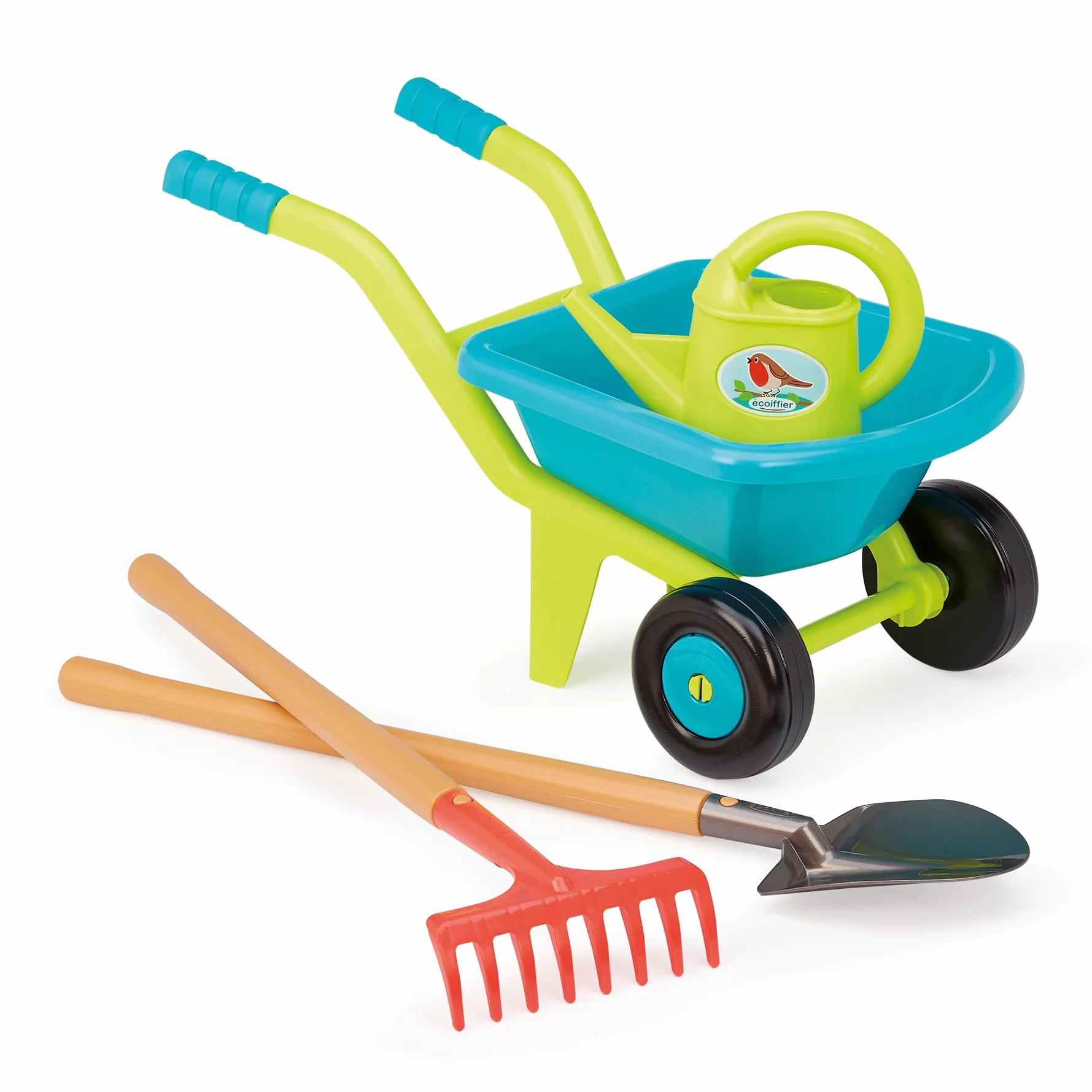 Ecoiffier- carriola con attrezzi per giardinaggio, per bambini dai 18 mesi, 7600004539