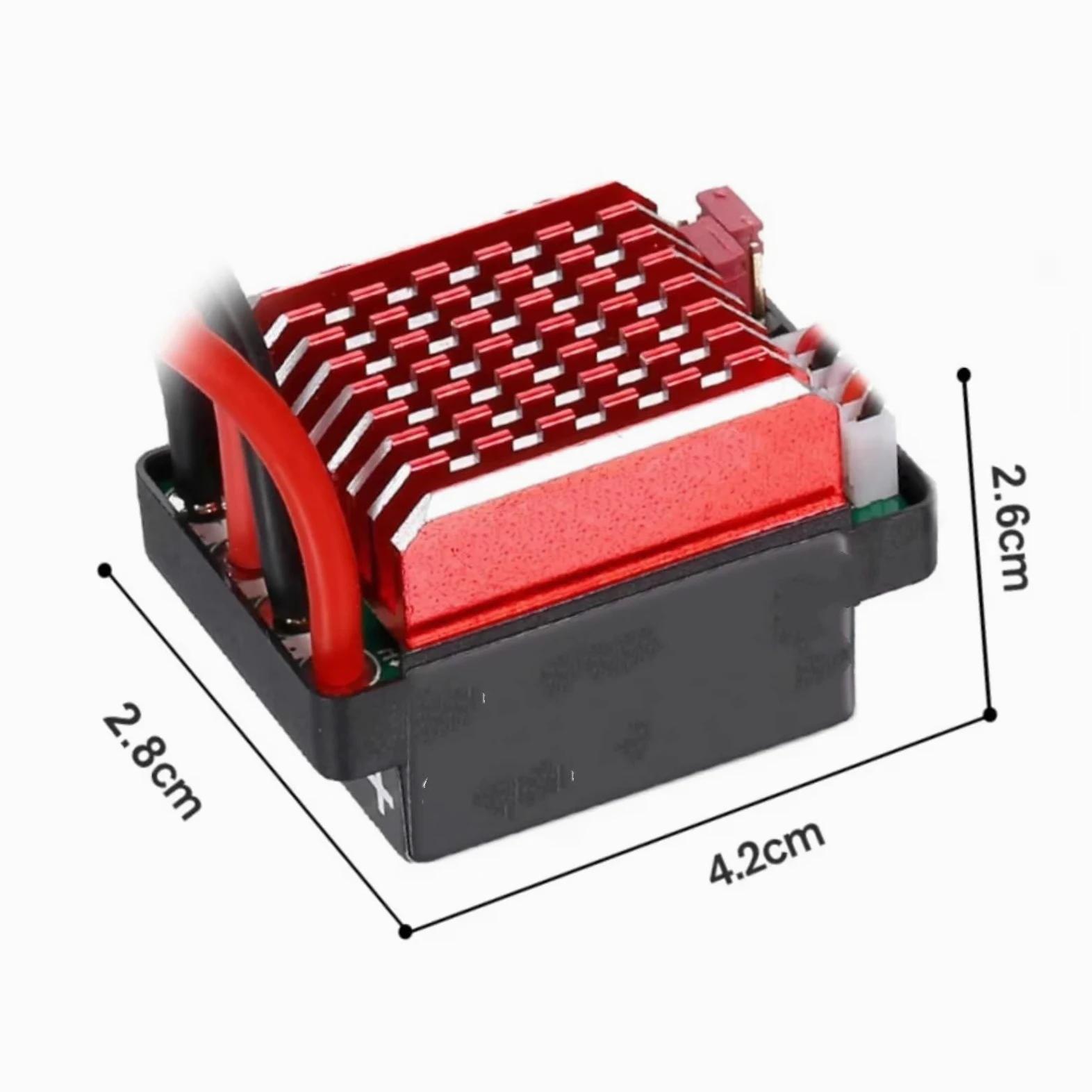 Per Axial Per SCX10 Per Traxxas Per TRX4 D90 1/10 60A Impermeabile Regolatore Di Velocità ESC Spazzolato Avanti Retromarcia Freno RC Crawler RC ESC(T Plug)
