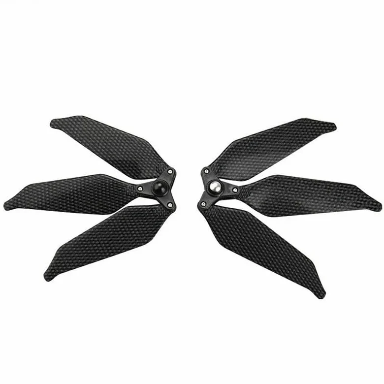 Eliche in Fibra di Carbonio da 4 Pezzi a Basso Rumore a Tre Pale Pieghevoli