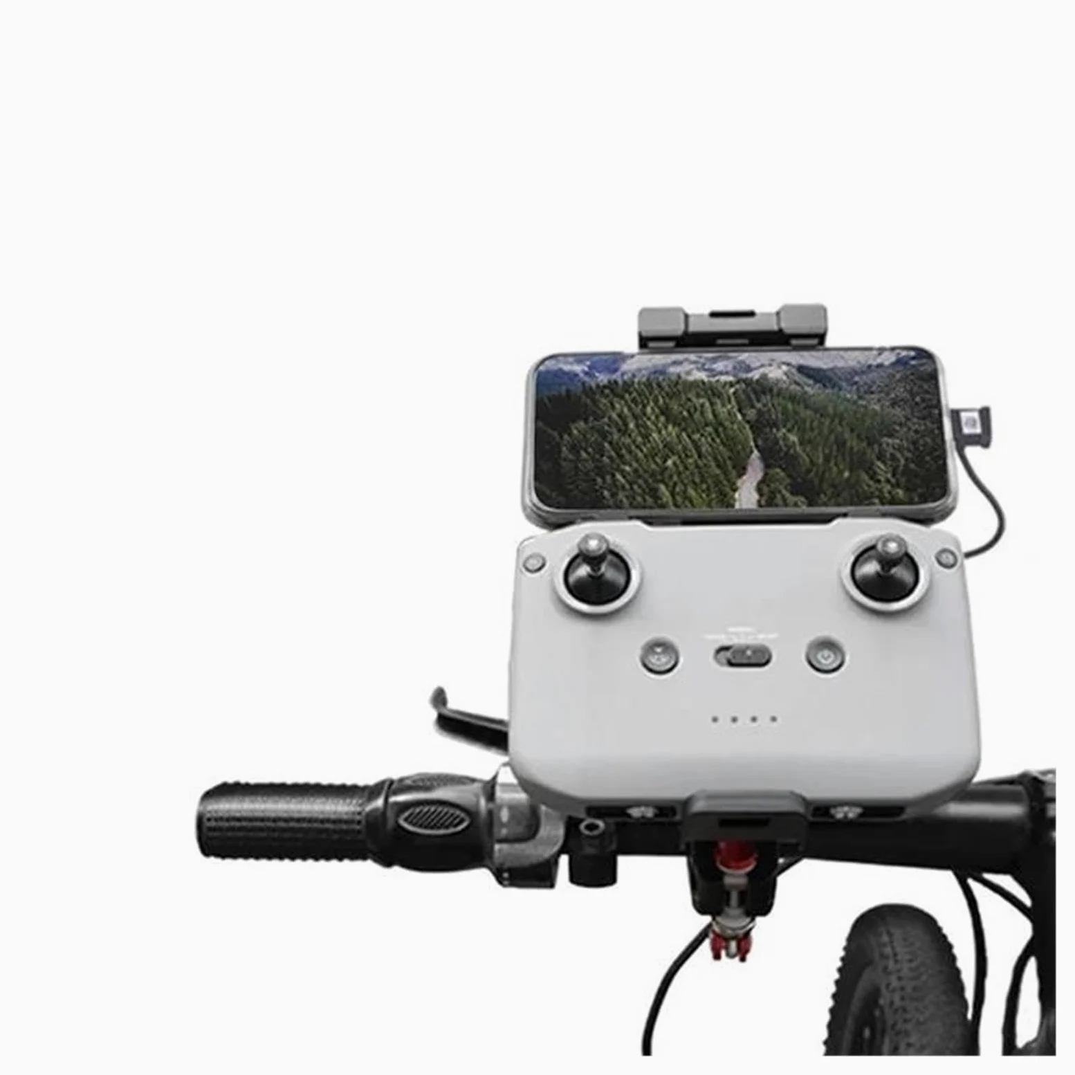 Supporto bici RC-N1 N2 N3, Mavic Air 2 2S, compatibile con DJI | Per Mavic 3, mini 3, 3pro, air 3, 3S, NEO, Flip; 22-26MM metallo + plastica