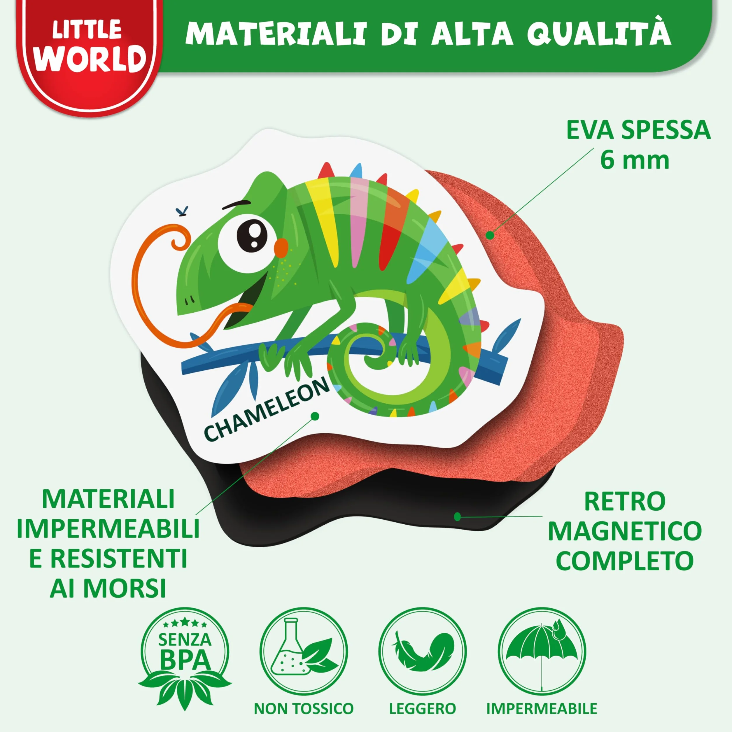 Mały Świat Magnesów ZOO Gra