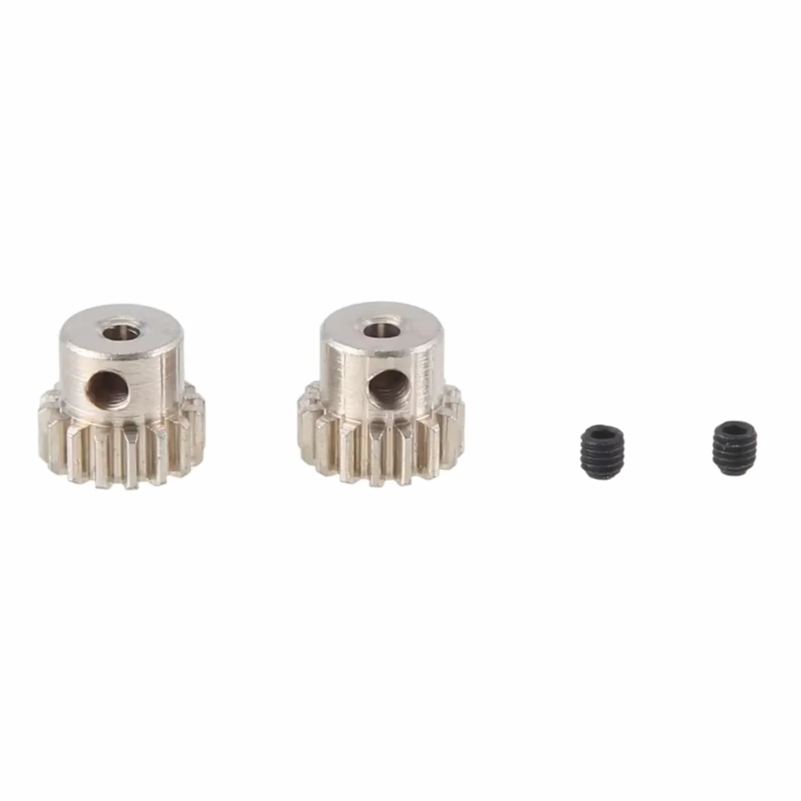 Ricambi Crawler RC Per Hsp Per Rgt Per Redcat 1/12-1/16 RC Auto Aggiornamenti Parti 7075 Pignone In Alluminio Ingranaggio Motore 16T 2 Pezzi 2.3mm Albero 48DP