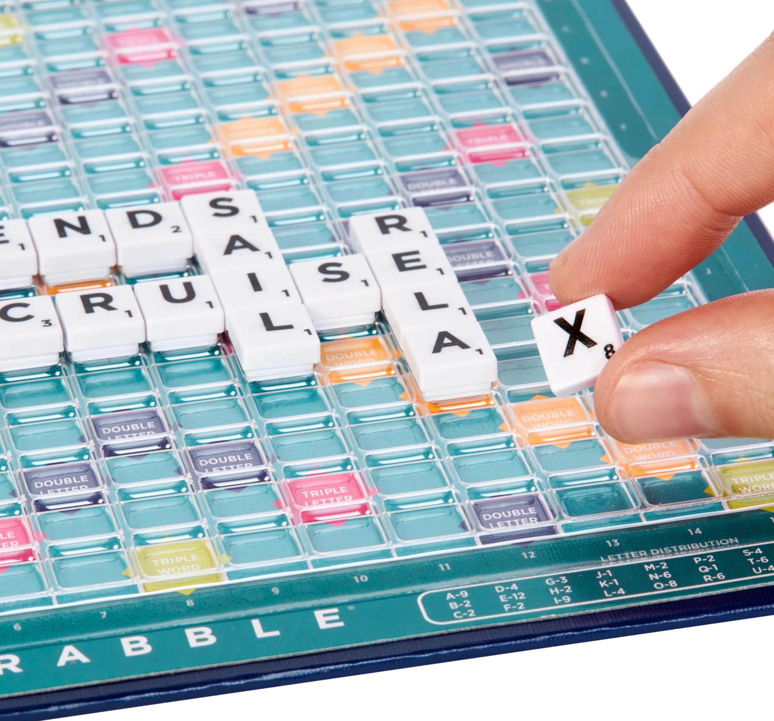Mattel Games Scrabble Travel, Versione: Inglese, CJT11