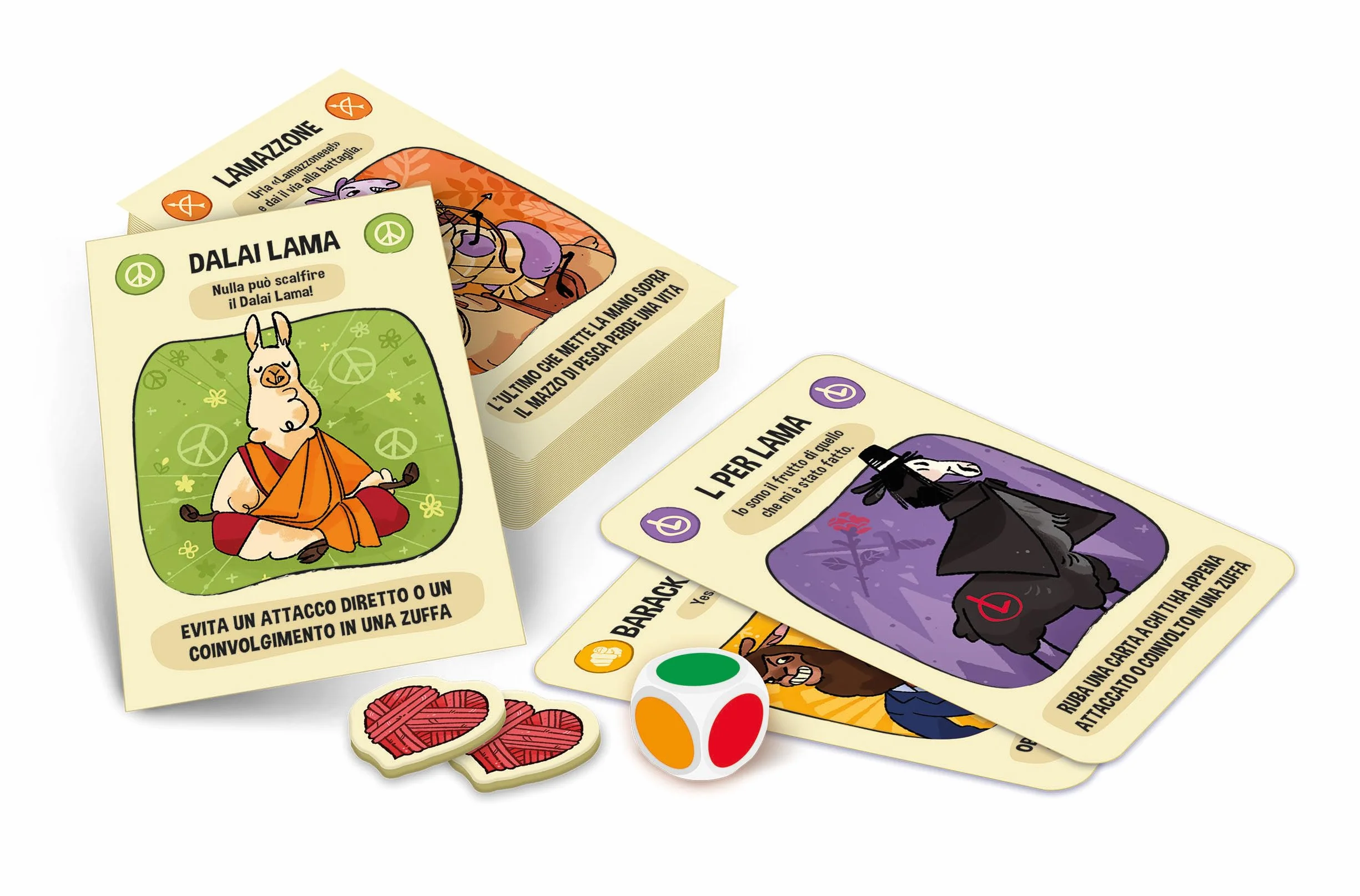 Clementoni Drama Lama Carte Da Gioco Gioco Da Tavolo 10-99 Anni 2-6 Giocatori Italiano Made In Italy