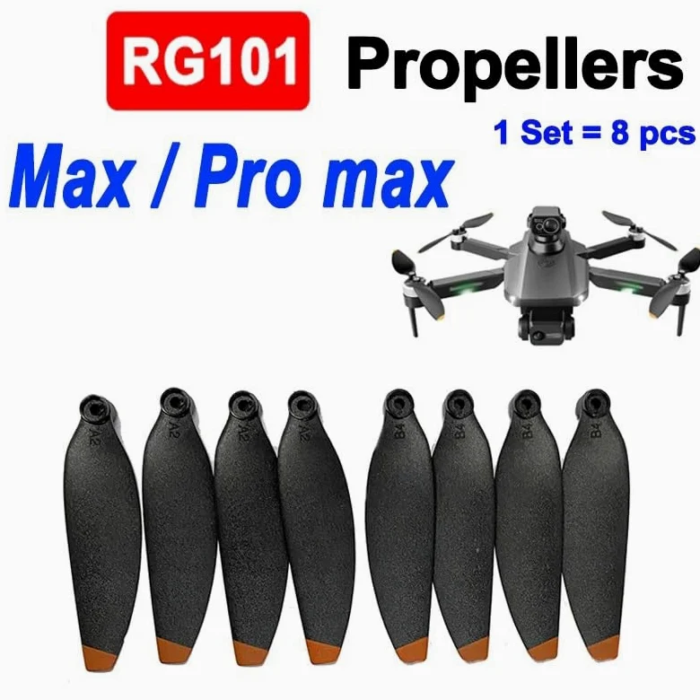Eliche compatibili con le parti degli accessori delle pale di ricambio del drone RG101 Sostituire la parte(RG101 6Set Propeller)