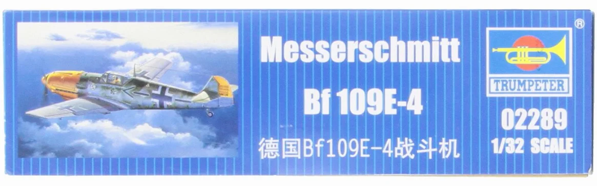 Trumpeter TRU02289 Messerschmitt Bf109E4 Model Kit, Vari
