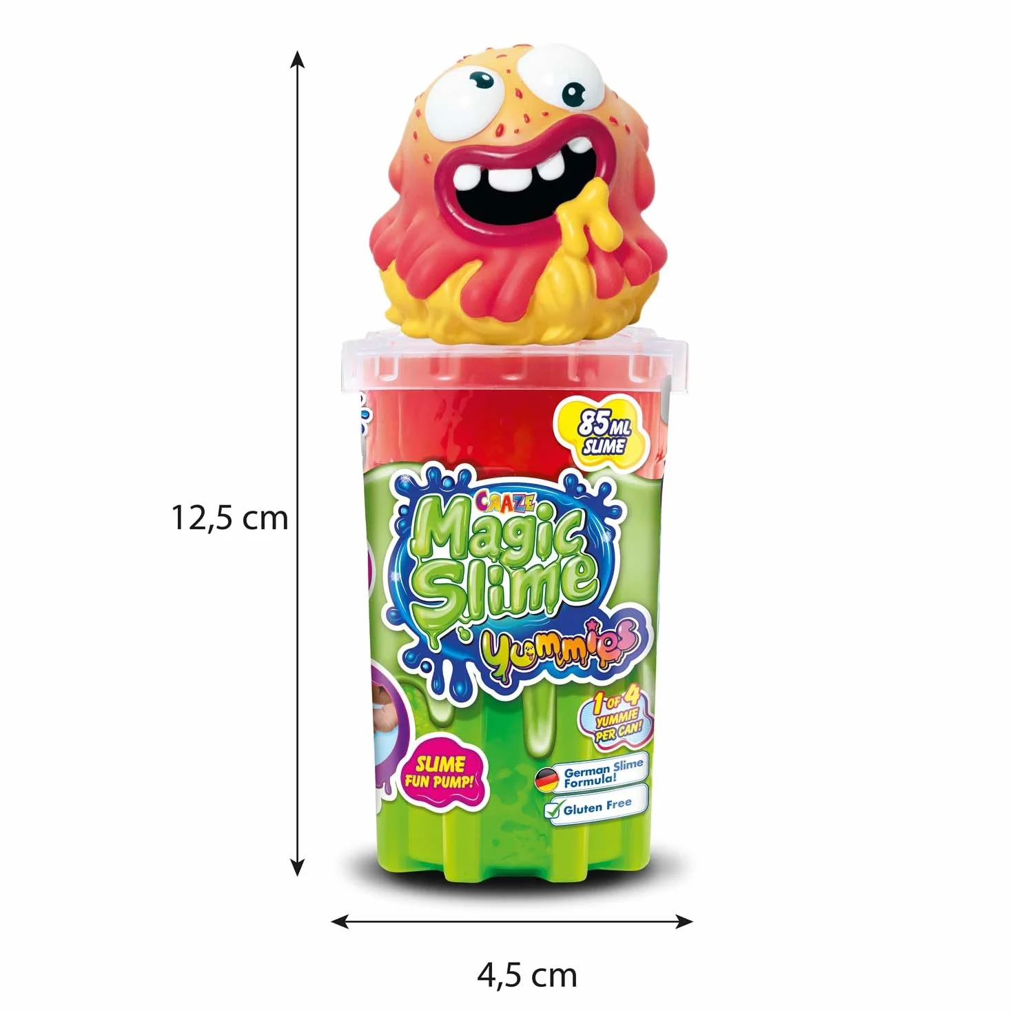 Craze Magic Slime YUMMIES Melma per bambini in colori al neon 85 ml