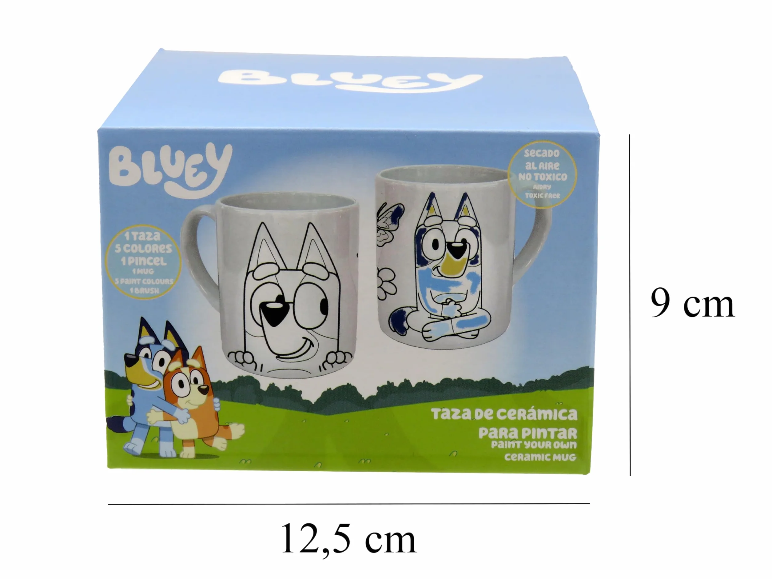 Bluey Tazza da dipingere Attività creative Multicolore