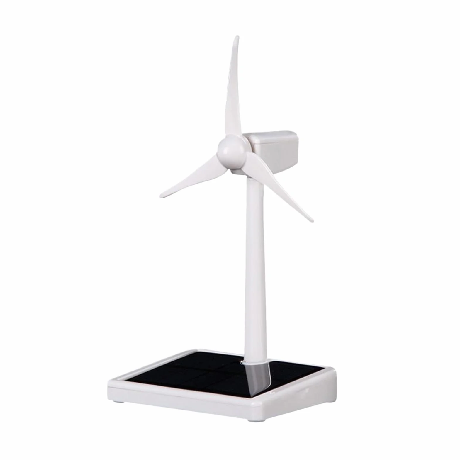 Mulino a vento ad energia solare kit scientifico energie rinnovabili ornamento rotante scrivania pannello fotovoltaico