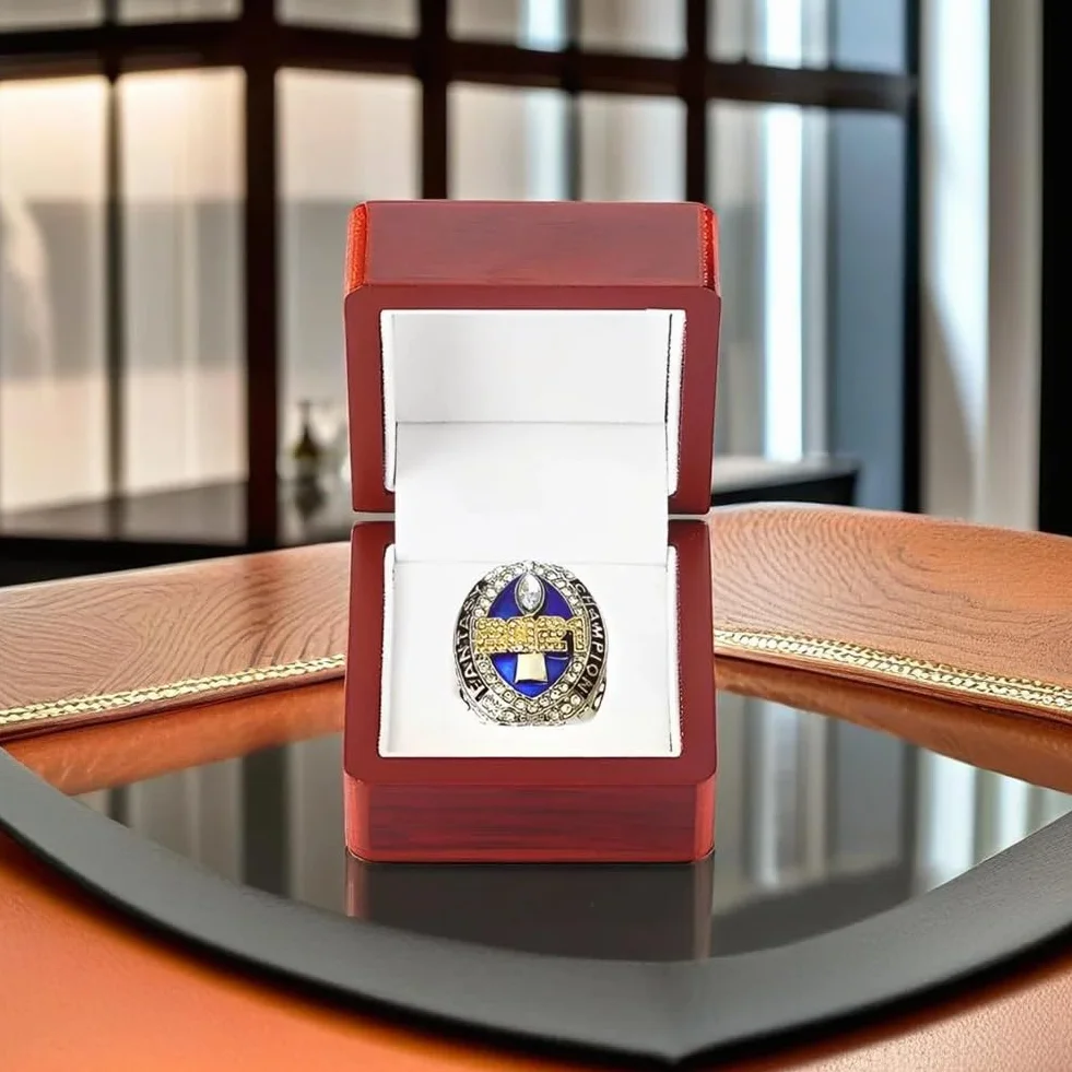 2021 Anello del Campionato di Calcio Fantasy Anelli del Campione della Lega FFL Regali per Amici di Tifosi di Rugby Souvenir Ornamenti per vetrine per Ufficio