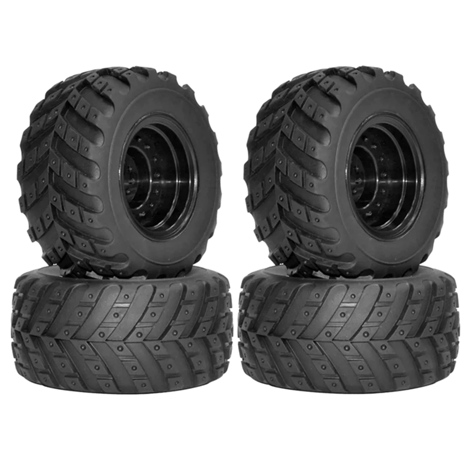 RC Pneumatici Ruote Per HBX 901 901A 903 903A 905 905A 12813 1/12 4 Pezzi 97mm Ruota Gomma Pneumatici RC Auto Ricambio Aggiornamento Modello Accessorio Modificato