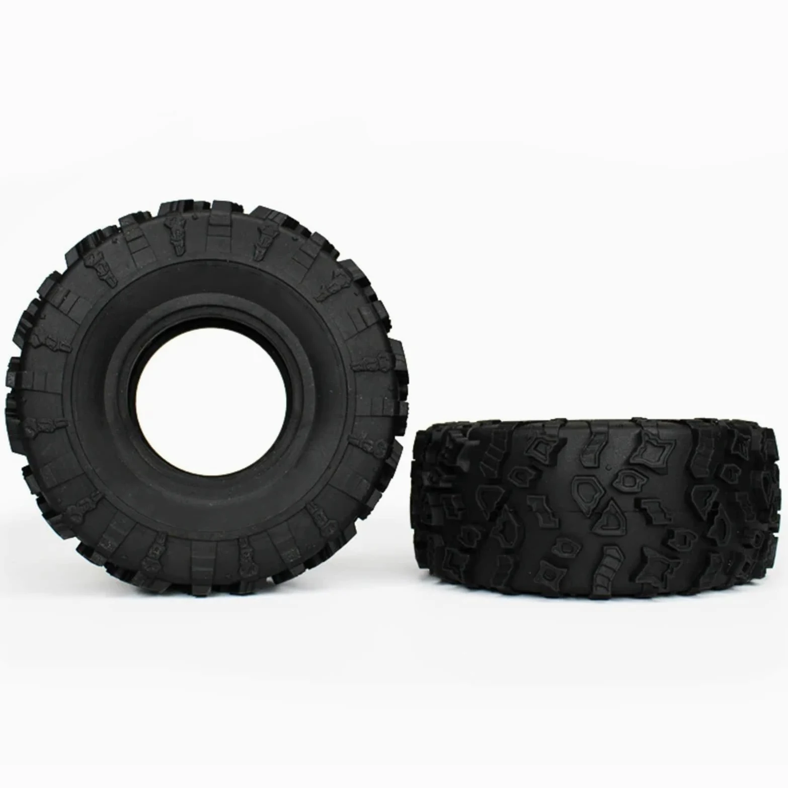 RC Pneumatici Ricambi Per 4 Pezzi 130 * 54 Mm Diametro 2 Pollici Pneumatici Pelli Telecomando Per Arrampicata Accessori Per Auto E Aggiornamenti Sostituzione Riparazione