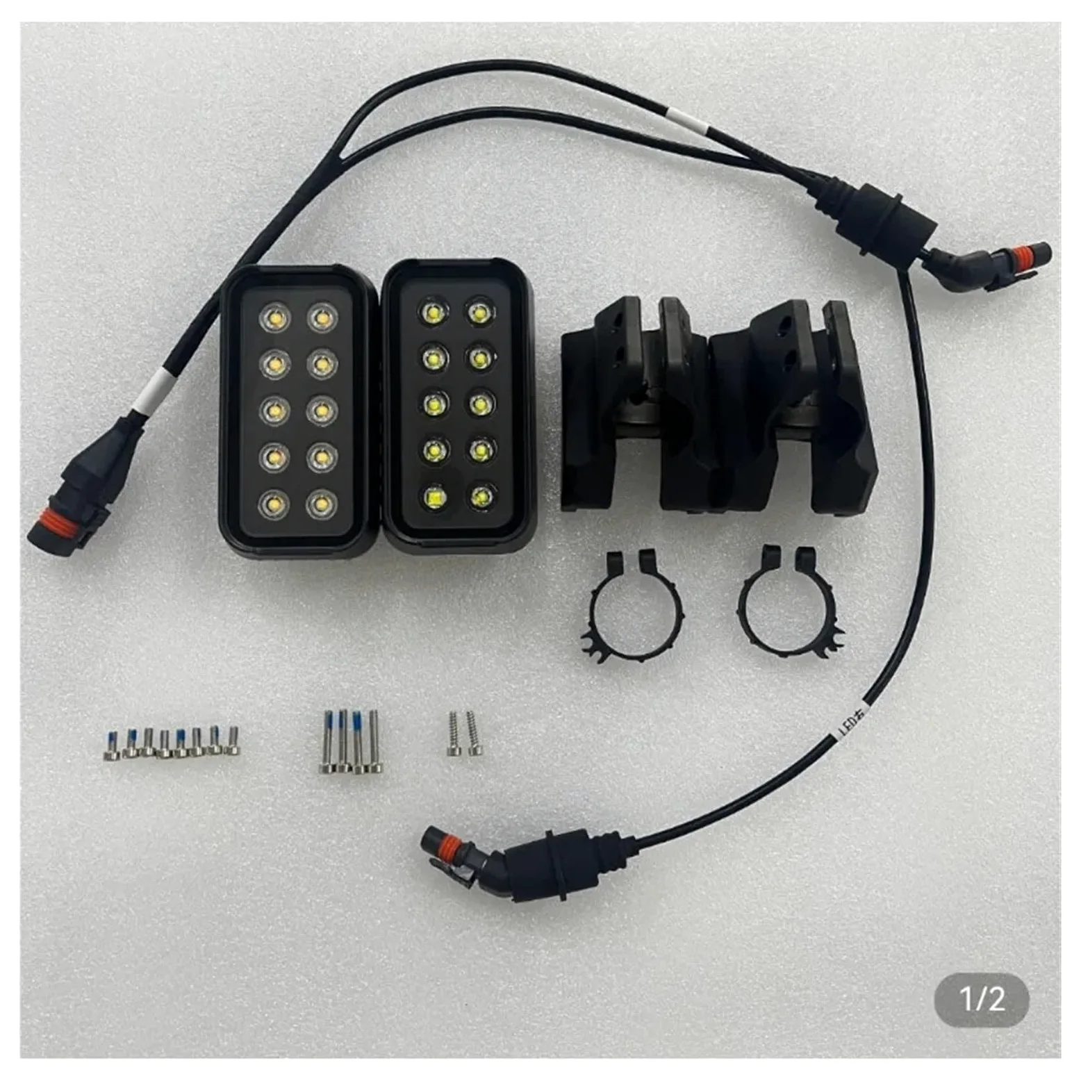 compatibile con DJI, luce di navigazione notturna for Agras T50 T25 T60 | T25P incluso, LED Nightlight x 1 Pair, nero