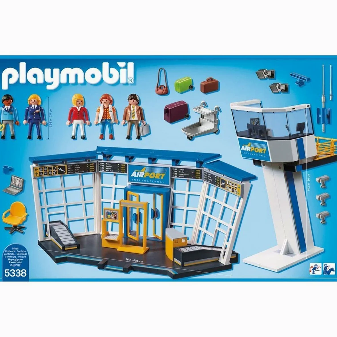 PLAYMOBIL 5338 - Aeroporto con Torre di Controllo