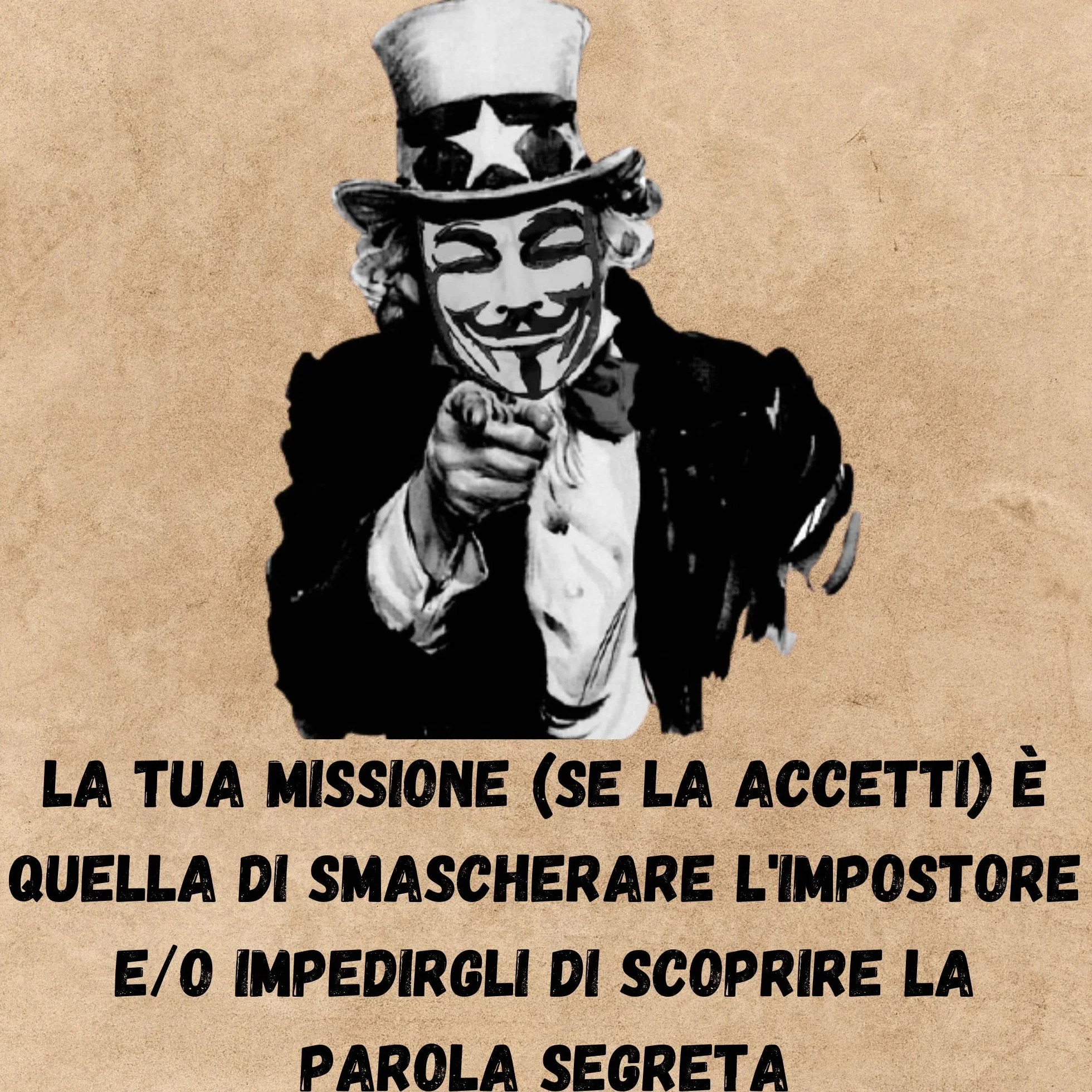 L'Impostore Gioco di Bluff e Parole 110 Carte 4-6 Giocatori 15 Min Gioco da Tavolo per Adulti e Ragazzi 10+