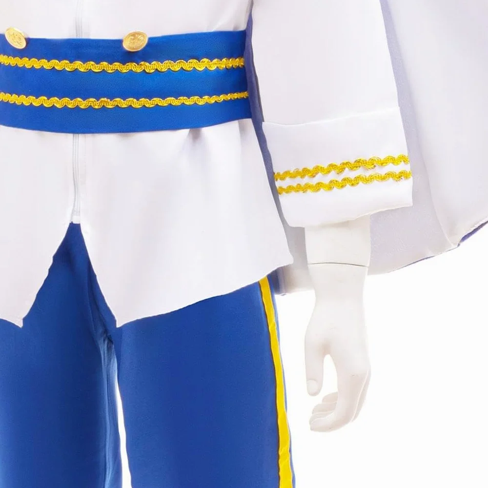 Lito Angels Costume Principe Reale per Bambino | Stile Principe Reale, Corona, Mantello, Giacca, Pantaloni, Halloween e Carnevale, Festa di Compleanno