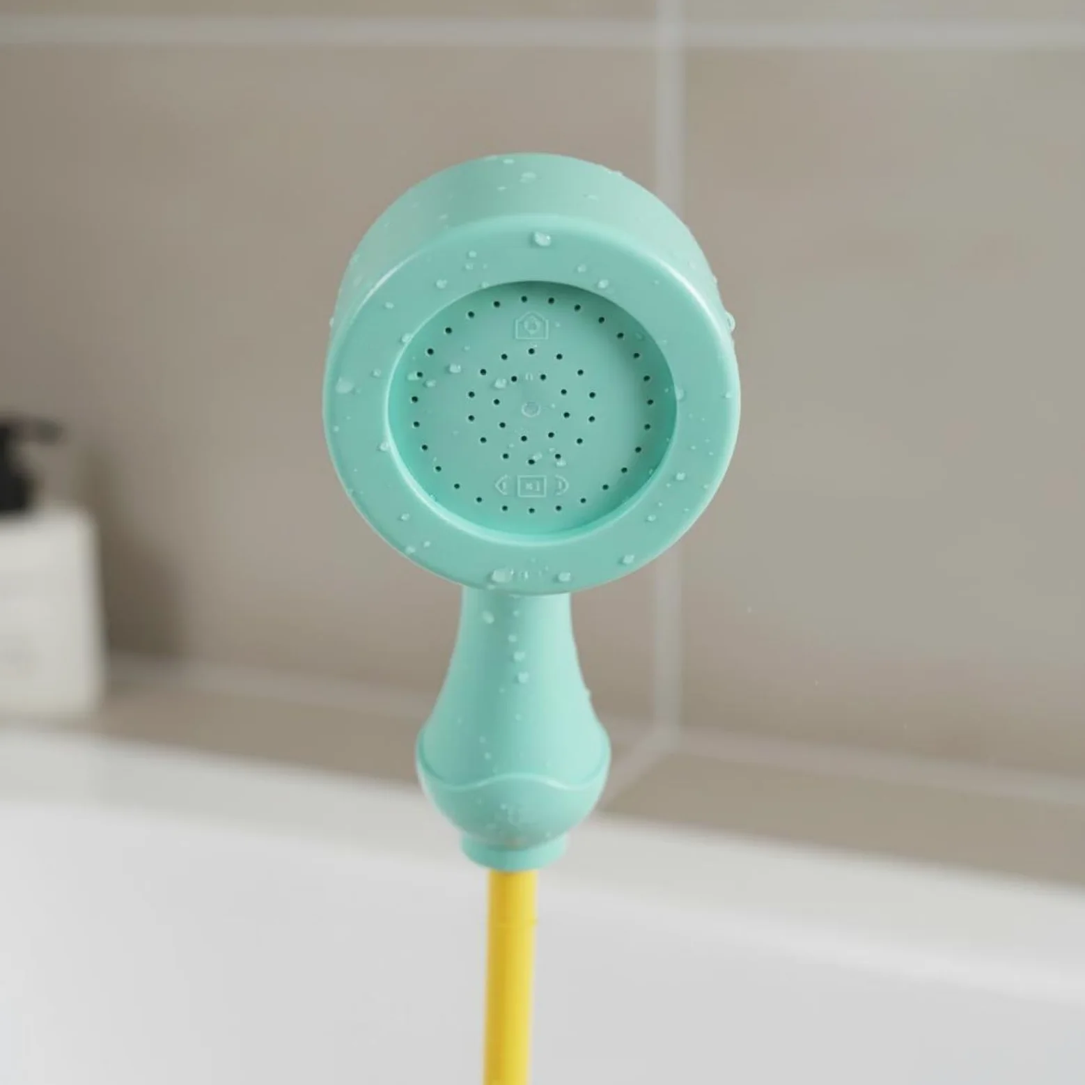 Gralara Doccetta Giocattolo a Forma di Granchio Gioco Interattivo Giocattolo a Spruzzo D'acqua Elettrico per Bambini, Neonati, Bagnetto, Piscina