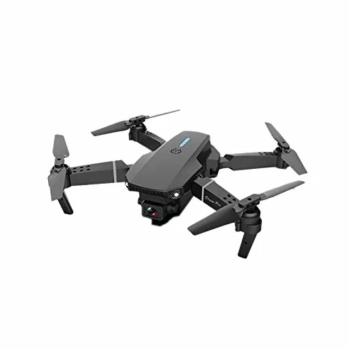 Malloy E88 WiFi FPV Drone con Grandangolare 4K HD Dual Camera Pieghevole Altitude Hold RC Quadcopter Profesional Drones
