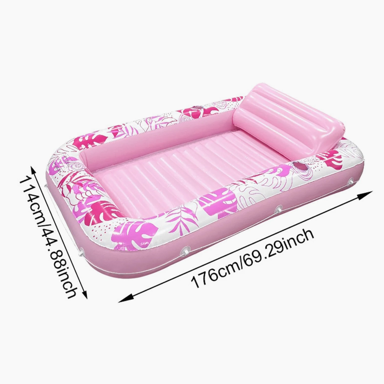 Galleggiante gonfiabile per piscina, lettino gonfiabile per esterni, con | Galleggianti gonfiabili per adulti per vacanze, feste, lago, fiume, vacanze, fine settimana, incontri