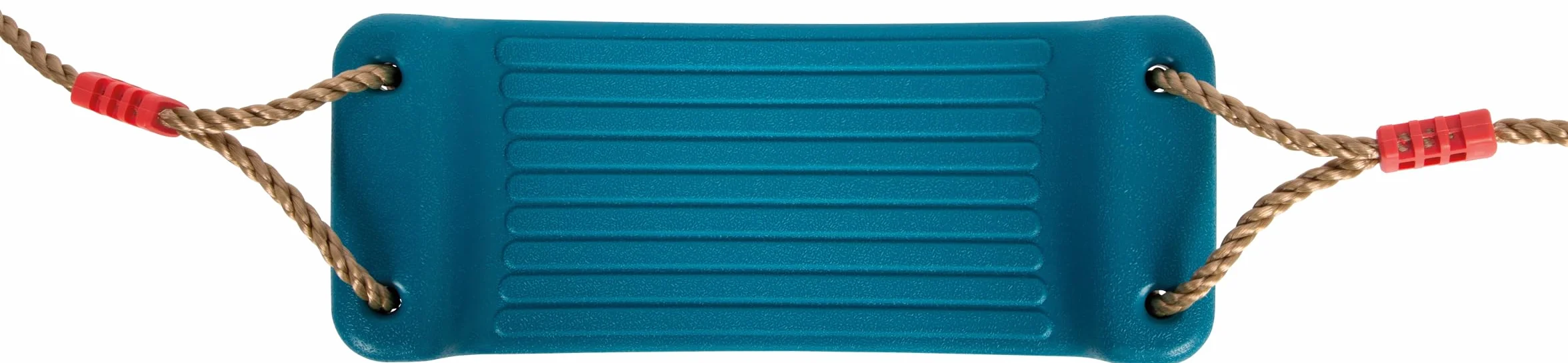 small foot Altalena blu, con sedile resistente alle intemperie e corde in plastica resistenti, regolabili in lunghezza, per bambini dai 3 anni, 12793