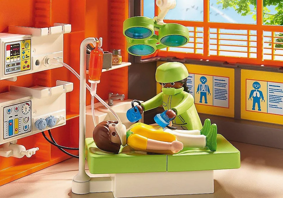 PLAYMOBIL City Life 6657, Ospedale dei Bambini per Bambini dai 4 Anni