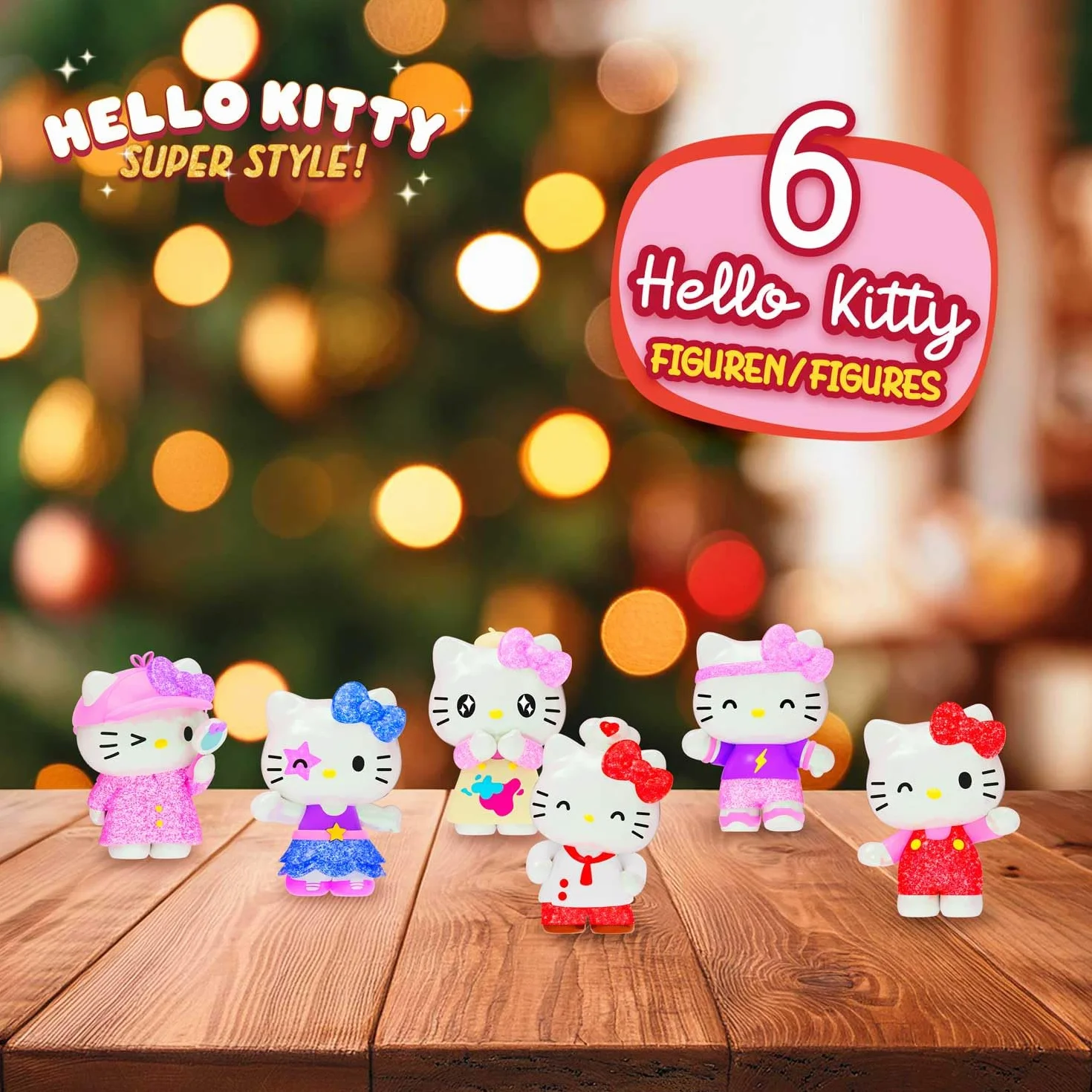 Calendario dell'avvento HELLO KITTY di CRAZE - Calendario dell'avvento giocattolo per bambine con giocattoli e accessori di Hello Kitty