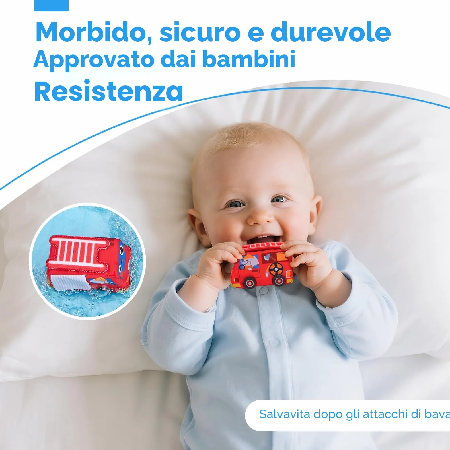 hahaland Giochi Neonato 6 9 12 Mesi - 4 PCS Peluche Macchinine per Bambini con 2 in 1 Borsa & Tappetino da Gioco - Giochi Montessori 1 Anno Regalo per Bimbo Bimba