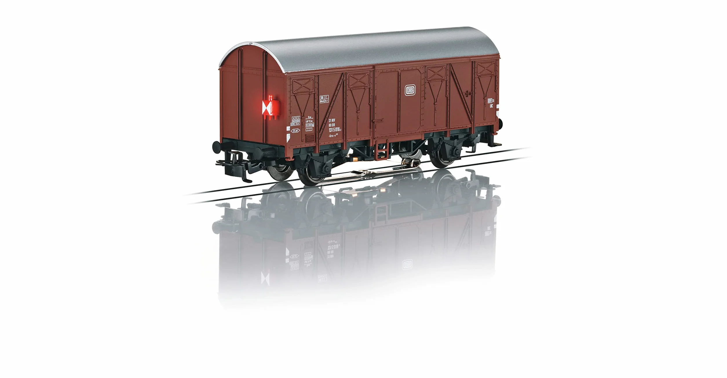 Märklin 4411 Vagone Merci Coperto con Segnale Luminoso
