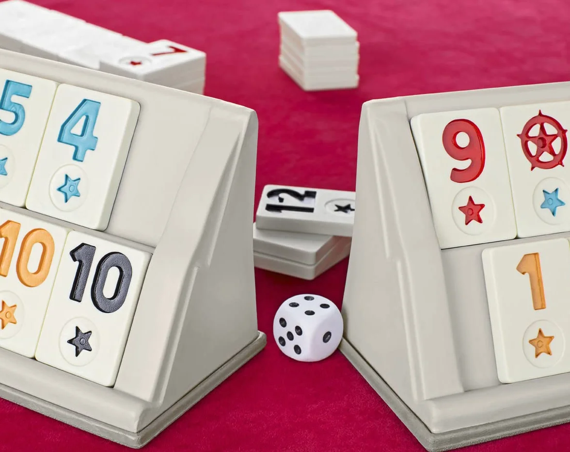 Original Rummy / Okey aus Plastik mit MELAMIN Steine Plastik Okey TAKIMI