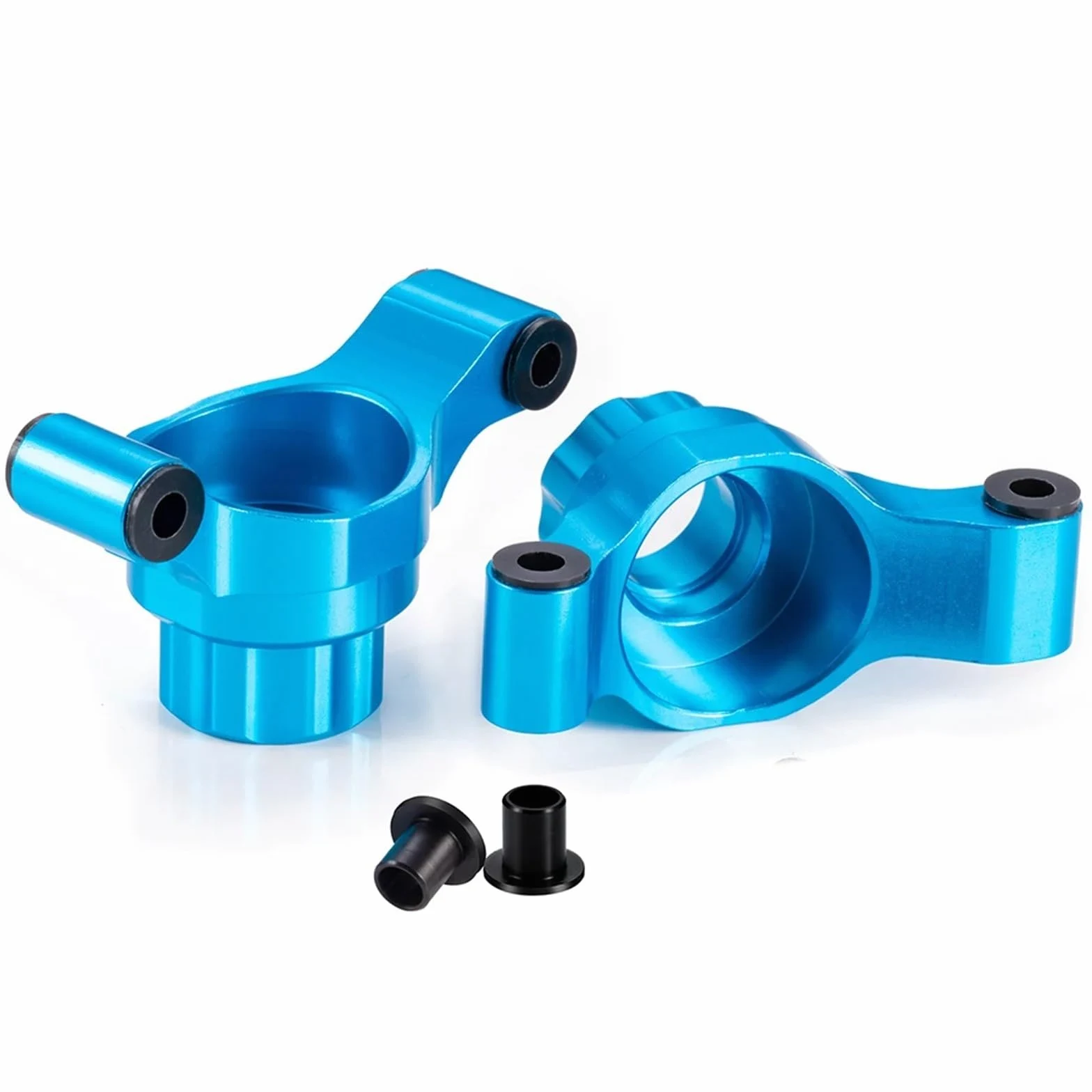 Per Tamiya Per TT02 1/10 RC Drift Auto Posteriore In Lega Di Alluminio Nocche Dello Sterzo Carrier Mozzo Asse Tazze Parti Ricambio Ricambi Modellini RC