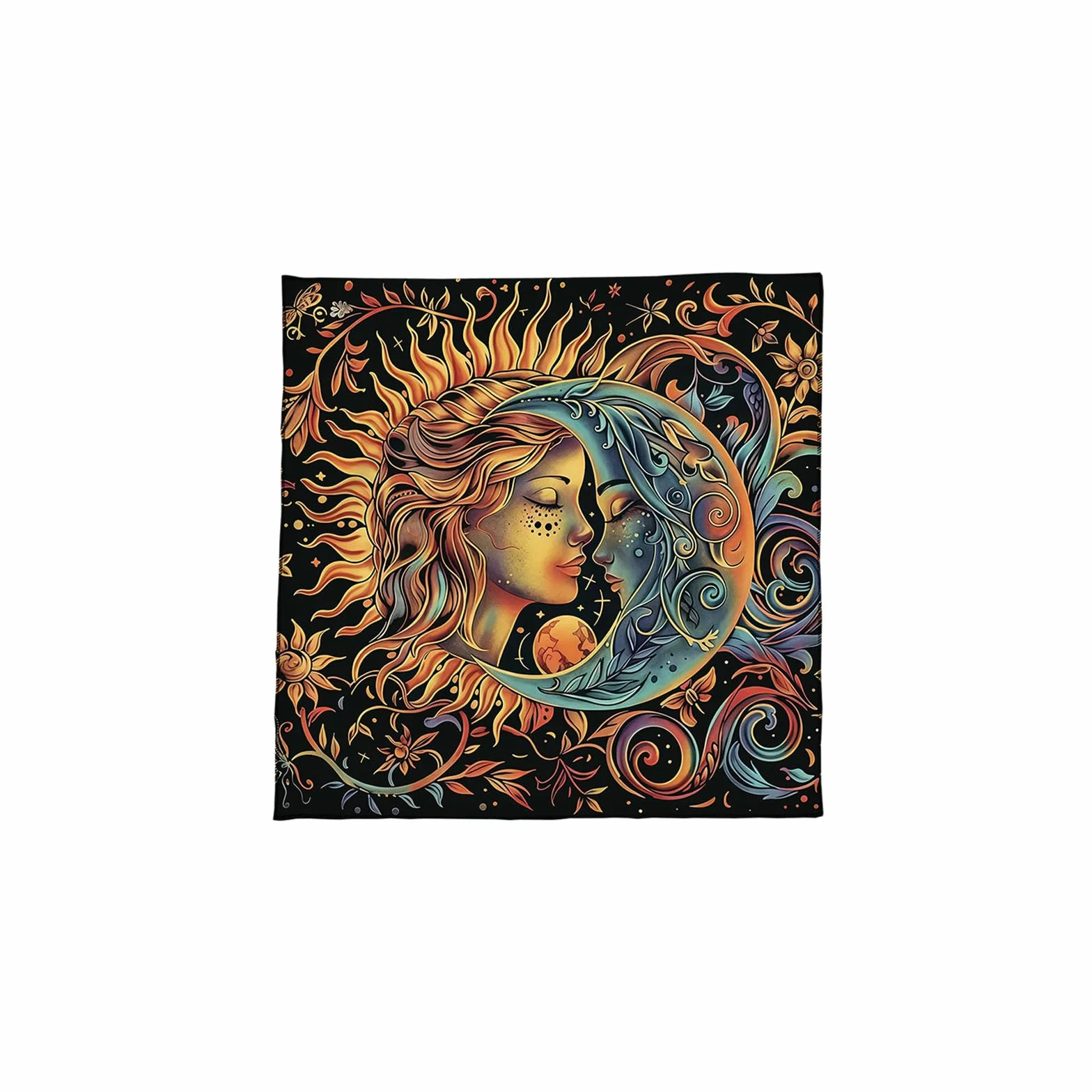 Pratico Tarocchi Pieghevole Panno Facile Da Pulire Velluti Divinazione Mat Tessuto Texture Adatto Per Pratiche Spirituali
