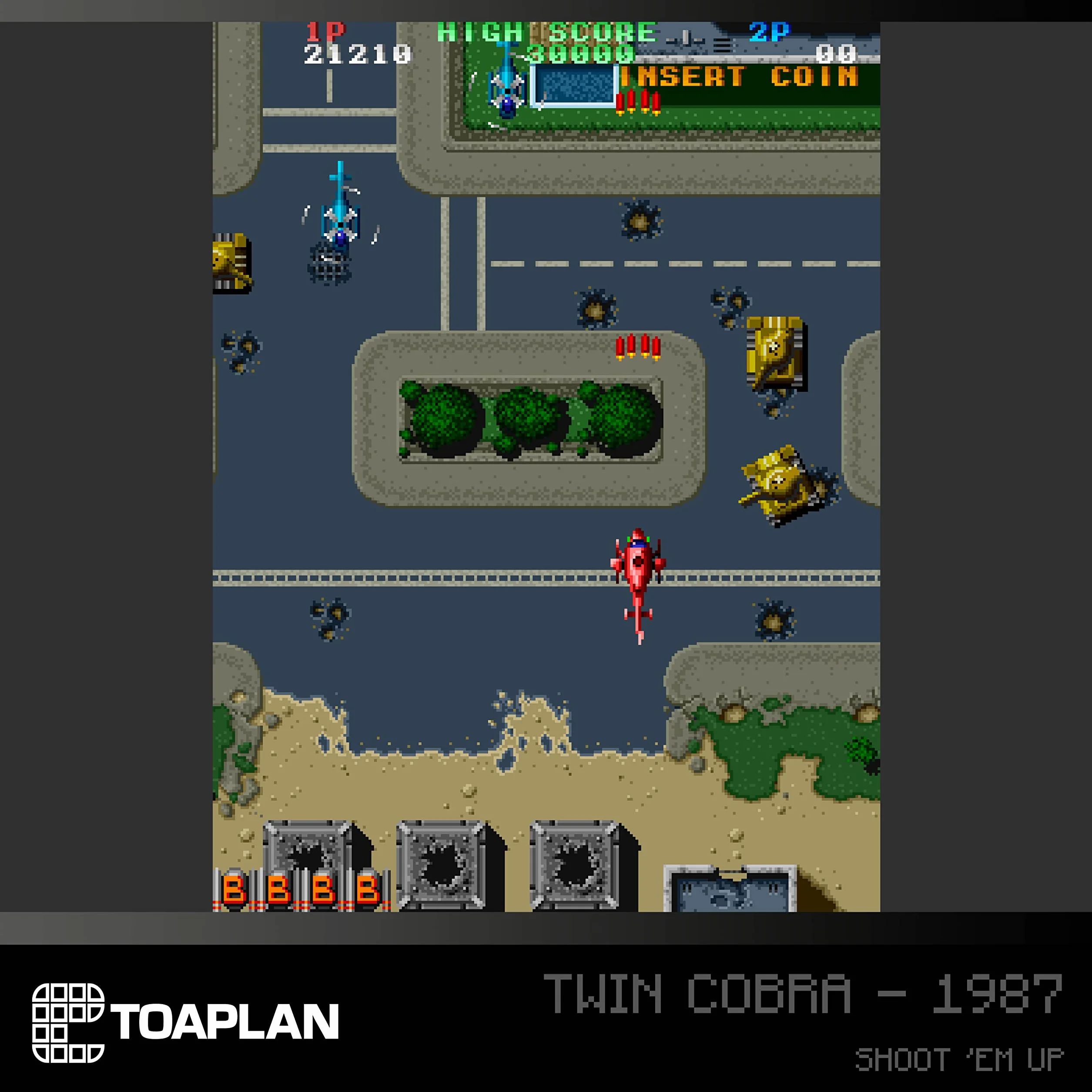 JUEGO RETRO EVERCADE TOAPLAN ARCADE 2