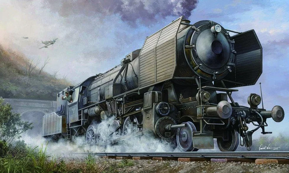 Hobby Boss 82901 Modellino Locomotiva di Guerra Tedesca BR52