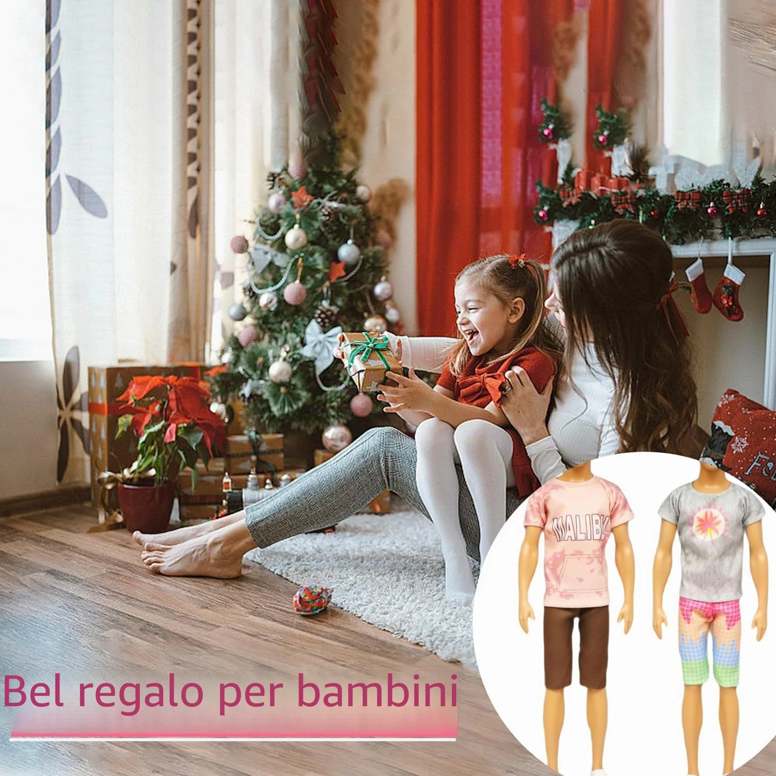 Generic 26 pezzi vestiti per bambole compatibili con Ken: tuta, abbigliamento casual, pantaloni, scarpe, appendiabiti, auricolare, paddle board per bambole da 11,5 e 12 pollici, tema spiaggia